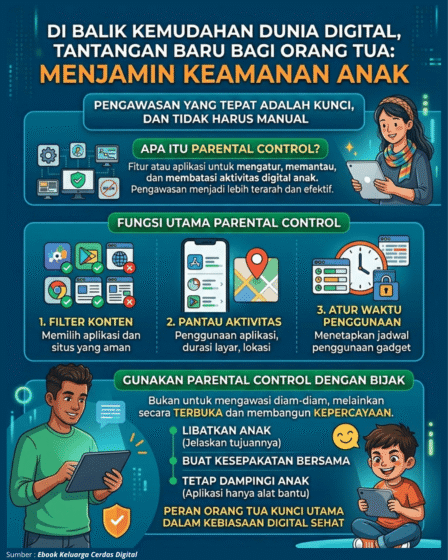 Menjamin Keamanan Anak di Ruang Siber: Panduan Bijak Pemanfaatan Parental Control bagi Orang Tua